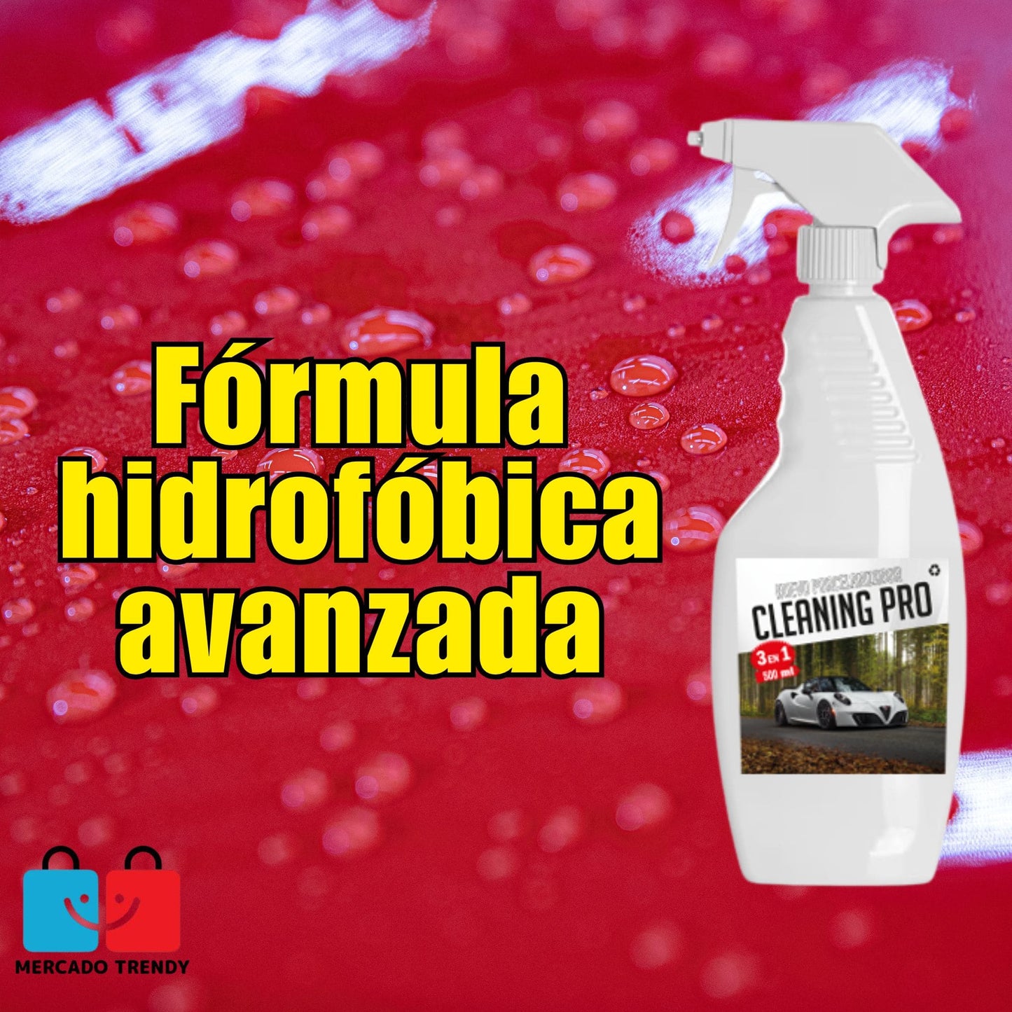 Limpieza PRO 3 en 1 - Porcelanizador para automóvil